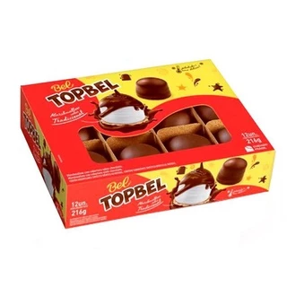 Marshmallow Chocolate Tradicional Topbel C/12un - Bel