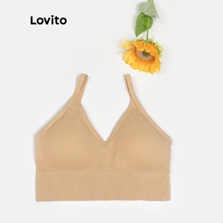 Lovito Sutiã Esportivo Básico Liso Casual Para Mulheres LNA27248 (Verde  Claro/Rosa/Azul/Preto), Shopee Brasil em 2024