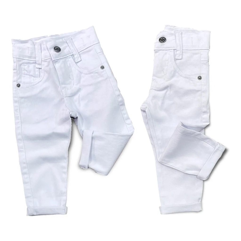 Calça store branca infantil