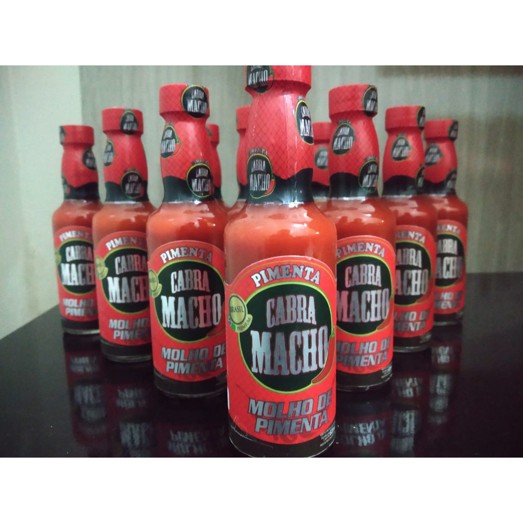 Molho De Pimenta Cabra Macho Extremamente Forte E Saborosíssima