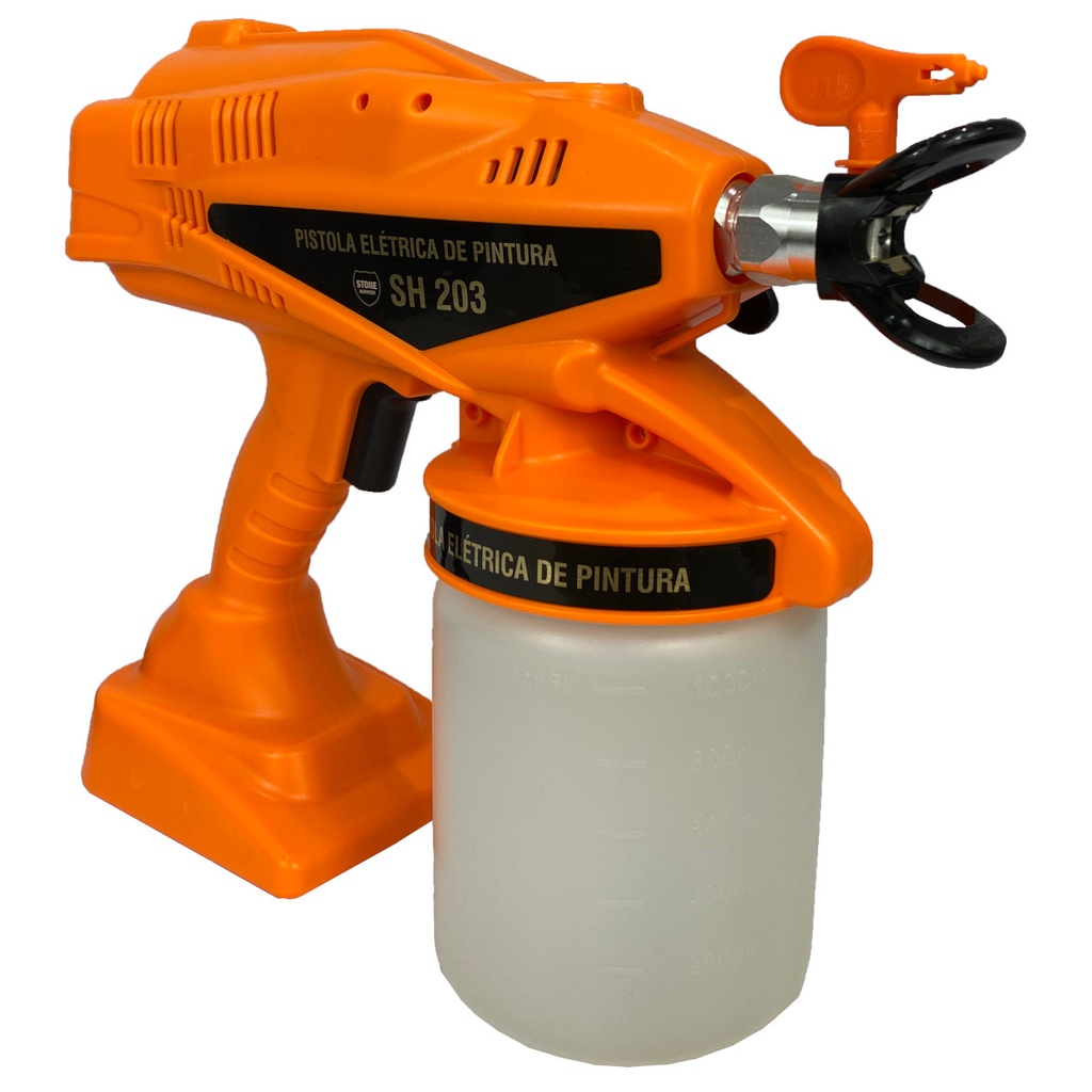 Pistola Elétrica de Pintura 100ml SH203 Stone Hammer 500w