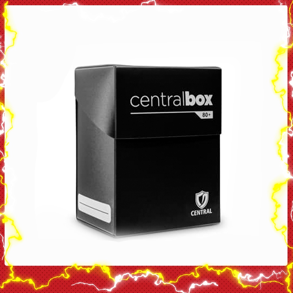 Deck Box Case 80+ Preto - Central Box | Shopee Brasil