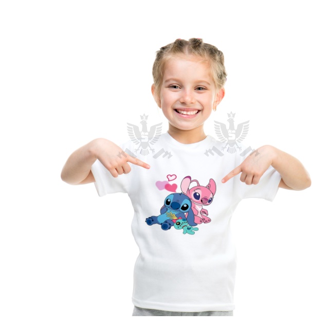 Camiseta Camisa Lilo Stitch Desenho Infantil Criança Kids 02_x000D_ - jk  marcas - Camiseta Infantil - Magazine Luiza