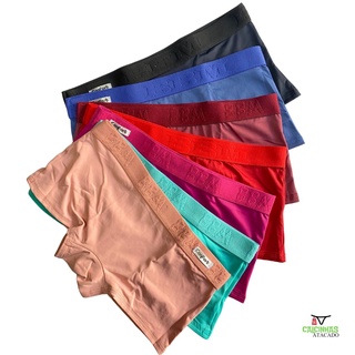 Kit 4 Cuecas Boxer Feminina Microfibra Shortinho Envio Rápido