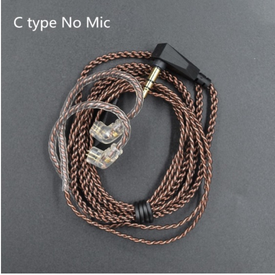 Vervangende Hoofdtelefoonkabel, Universele 0,78 Mm Upgrade-koptelefoonkabel met Microfoon Vervangende Pasvorm voor KZ ZSN ZSN Pro ZSN Pro X ZS10 ZSX AS12 AS16 voor UE UE RRM UE 5Pro
