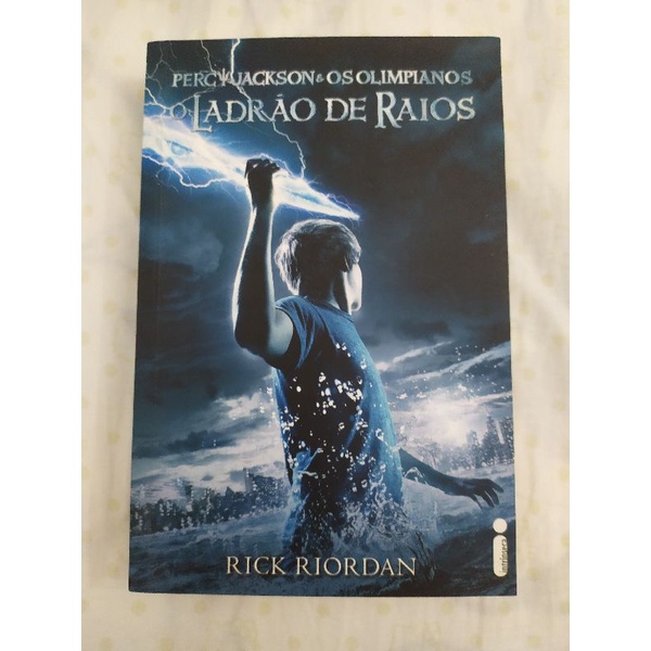 Livro Percy Jackson Os Olimpianos O Ladr O De Raios Shopee Brasil