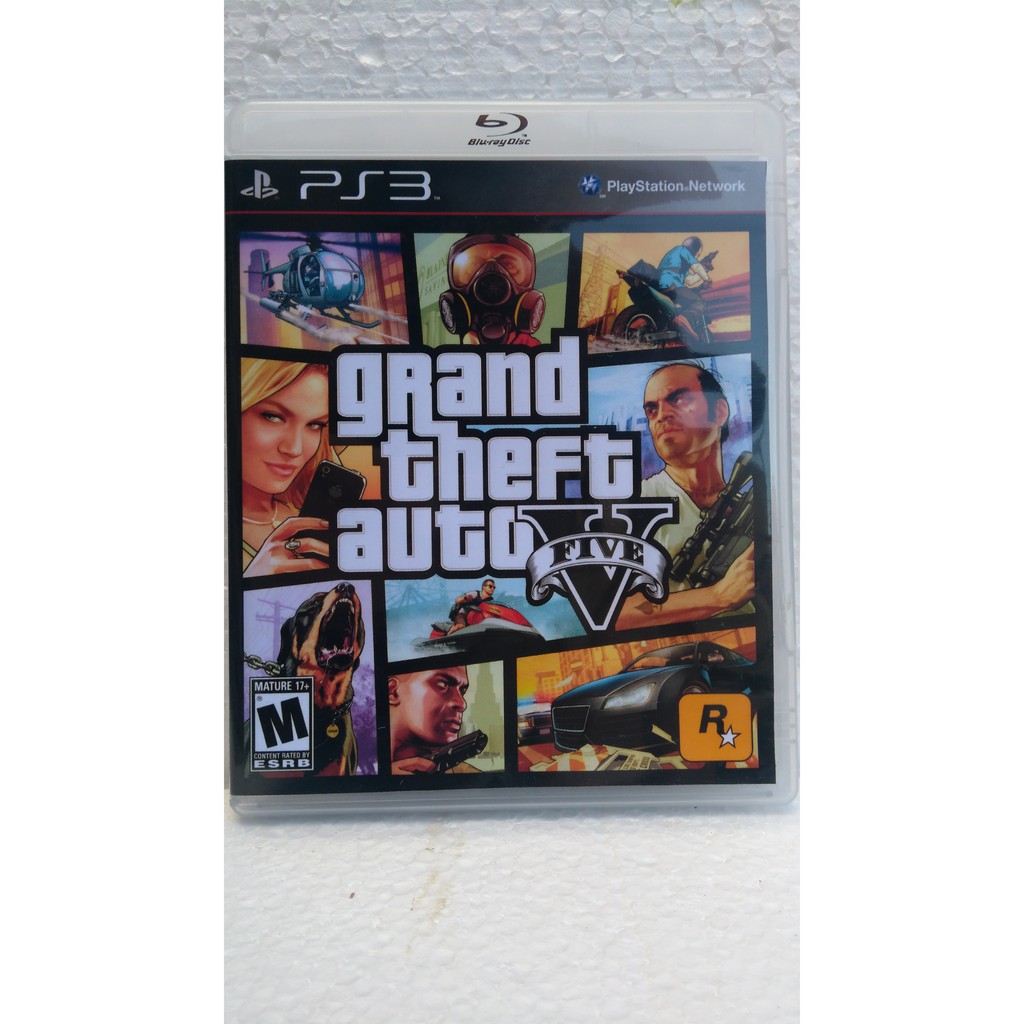 Grand Theft Auto V (Gta 5) - Ps3 (Sem Mapa) (Seminovo) - Arena