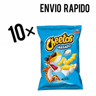 Roasted Cheetos Snacks Onda Requeijão Elma Chips 122 Gr.