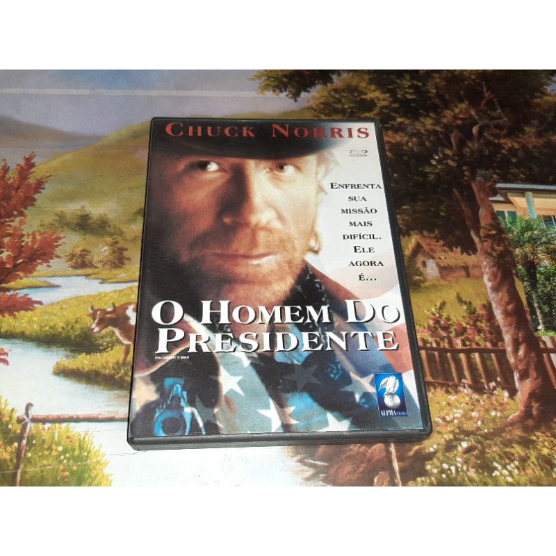 dvd Chuck norris o homem do presidente | Shopee Brasil