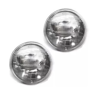 Par Farol Sealed Beam Jeep Willys 180mm 12v Silibim Siribim