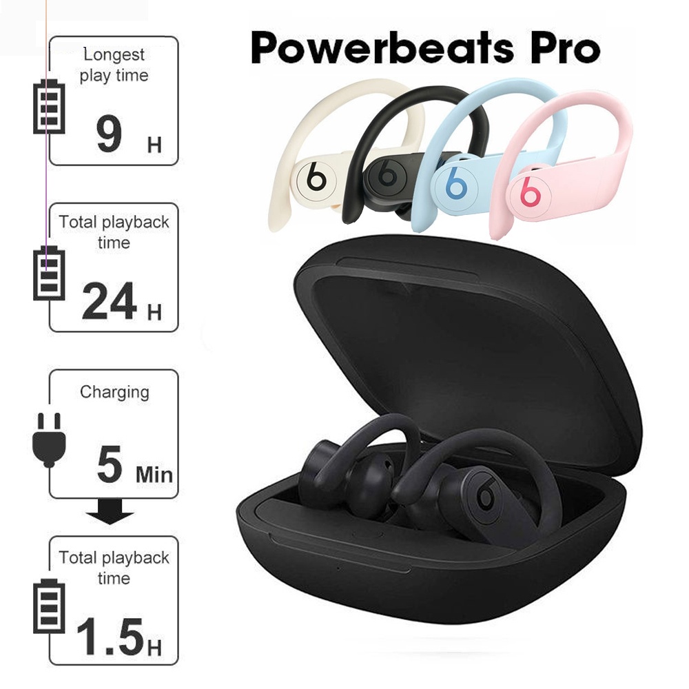 Beats Fone De Ouvido Esportivo Sem Fio Bluetooth Powerbeats Pro True In