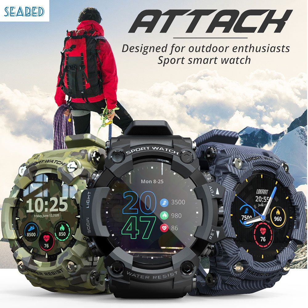 Relógio SmartWatch Militar Inteligente Elite 2.0 Ultra Resistente Impe