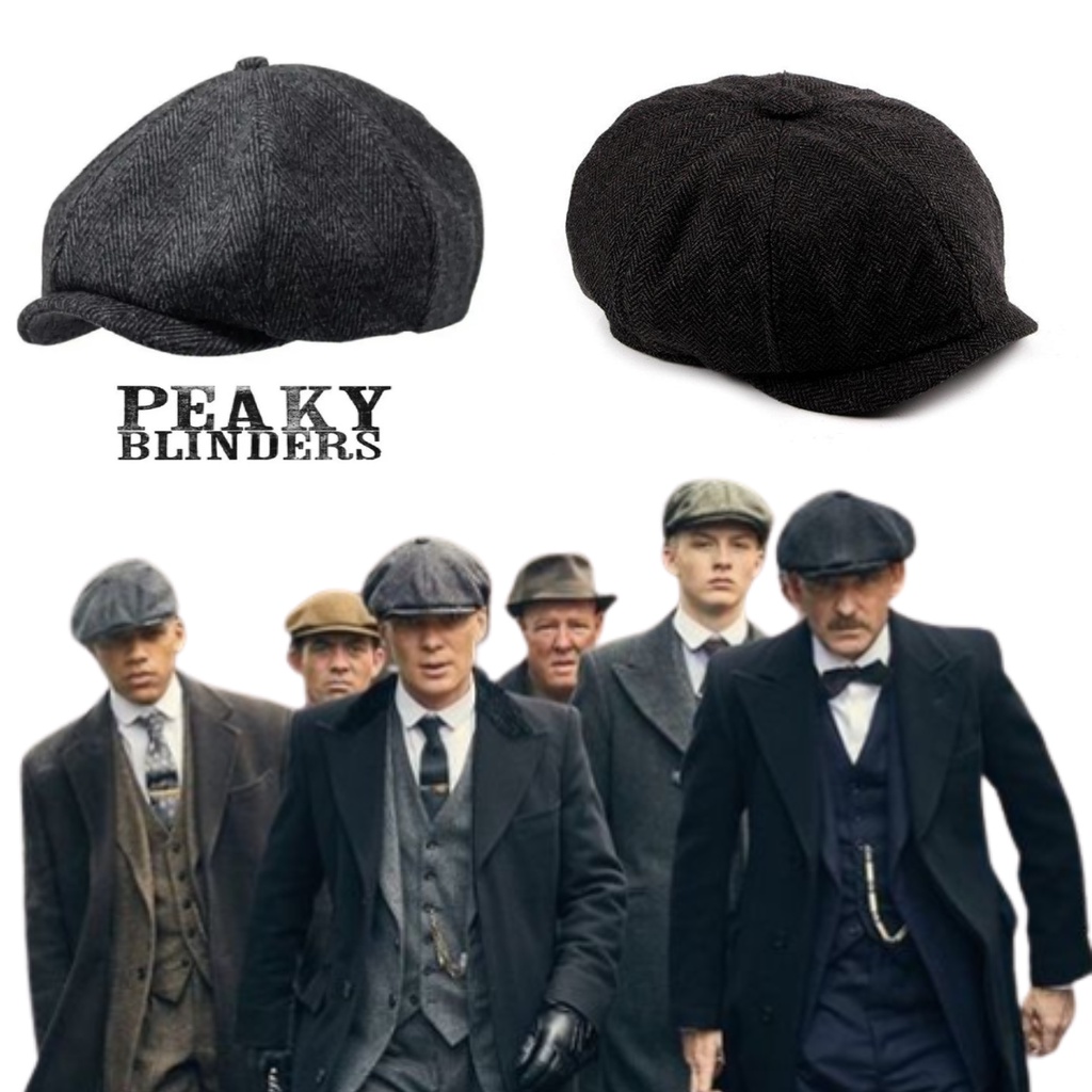 Boina Masculina Inglesa Série Peaky Blinders Em Lã Escamada Mais Vendida  Pronta Entrega No Brasil