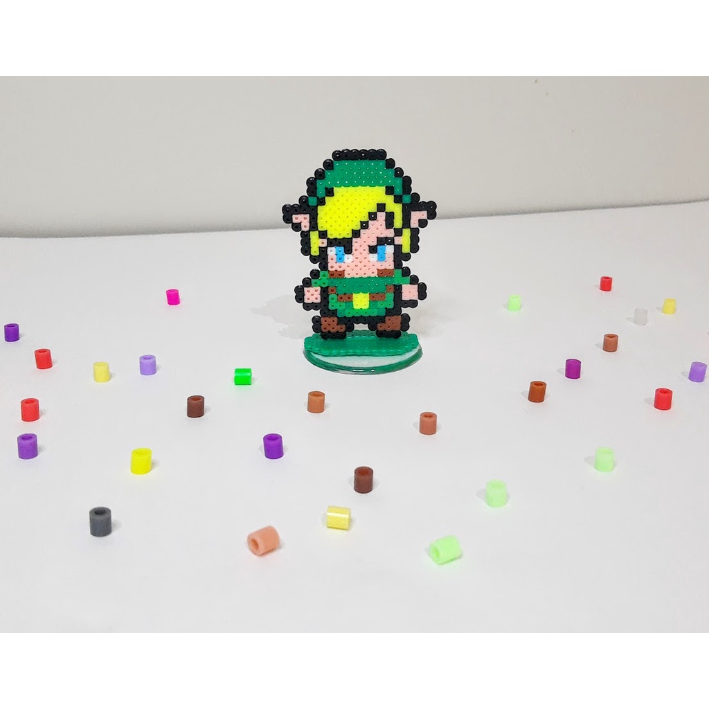 The Legend of ZELDA 3D Link pixel Bead Figure 