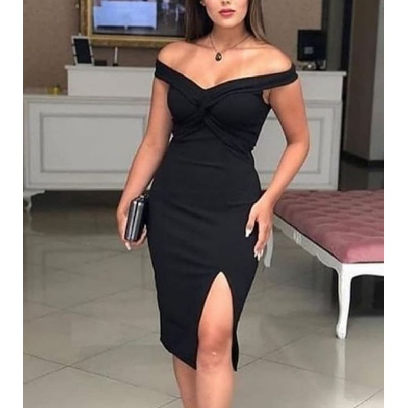 Vestido midi para casamento hot sale convidada