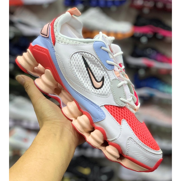 Nike shox hot sale branco