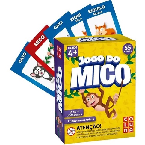 Kit De Jogos De Cartas Educativos Para Crianças Jogo Da Memória , Uno ,  Mico E Rouba Monte Baralho Infantil