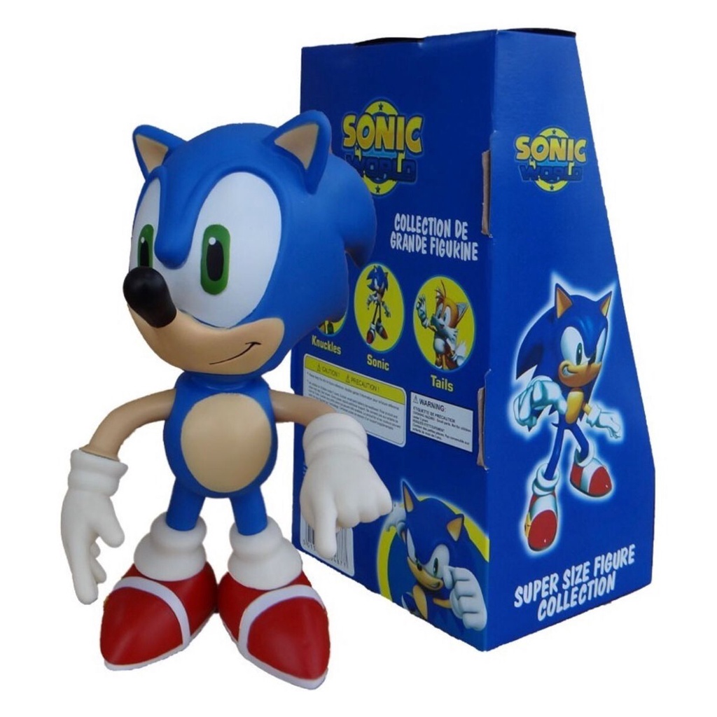 Boneco Sonic - Azul, Amarelo, Preto, Vermelho e Rosa - 14cm - Ótimo para  lembracinha de aniversário - Loja VMR - Bonecos - Magazine Luiza