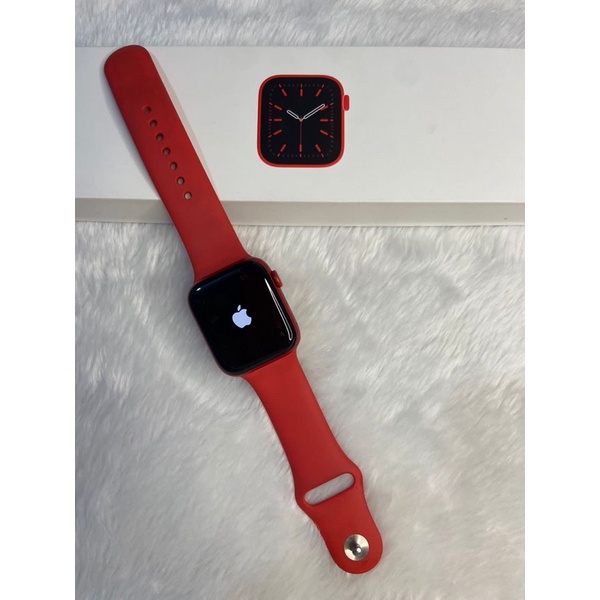 Apple Watch Series 6 44MM GPS, Vermelho - M00M3LL/A | Shopee Brasil