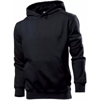 Moletom Blusa Canguru Com Capuz Algodão Liso Sem Estampa Flanelado Unissex
