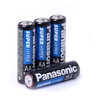 Pilha AA panasonic super hyper embalagem c/ 4