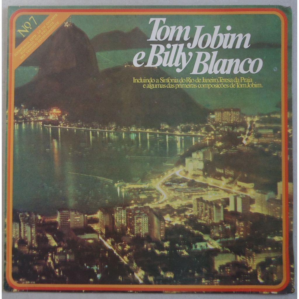 Lp Tom Jobim E Billy Blanco 1975, vinil série ídolos vol.7 | Shopee Brasil