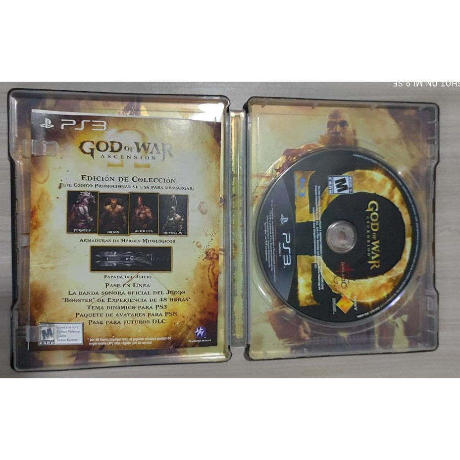 Edição de Colecionador para God of War: Ascension