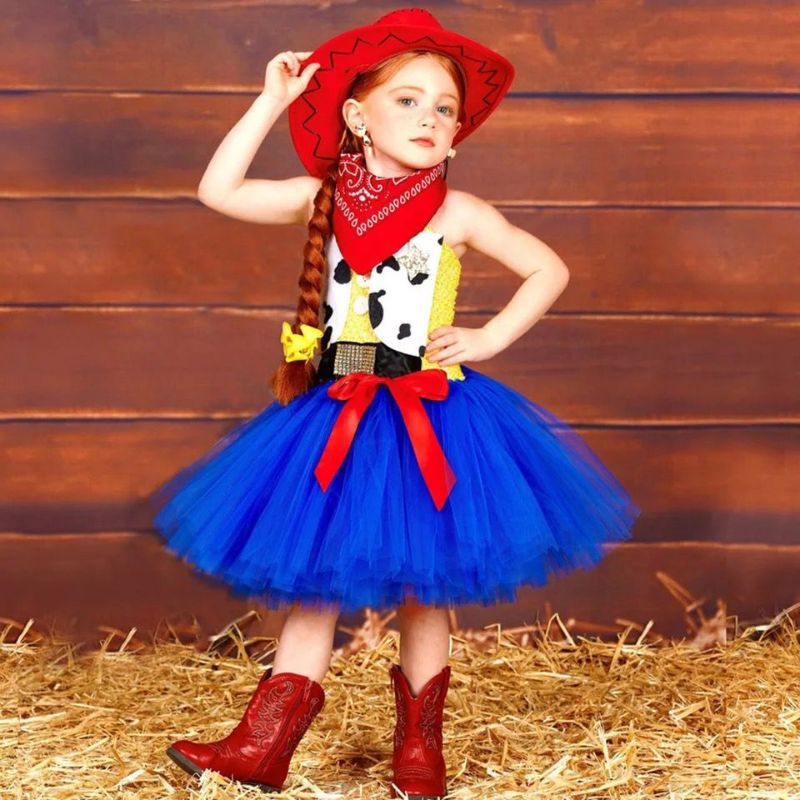 Roupas de cowboy feminina sales infantil