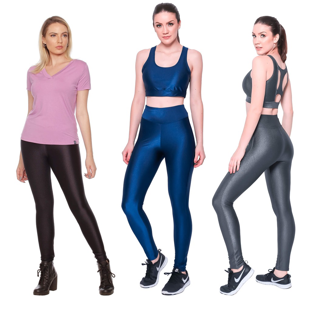 Legging fitness treino academia verde menta sem transparência