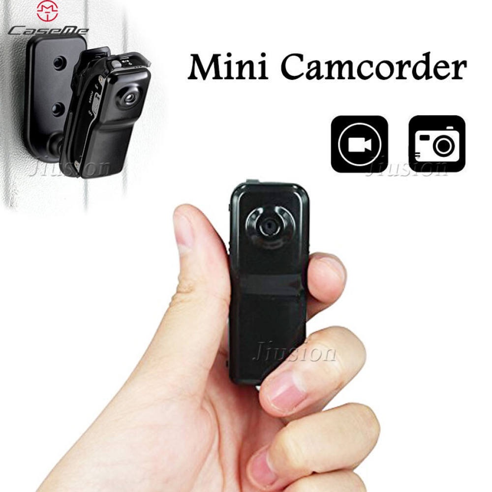 MD80 Mini Câmera Vedio Filmadora De Áudio Esportes Da Motocicleta Capacete Polícia Corpo Ação Cam De Vídeo DV DVR Escondida Para Bicicleta Ao Ar Livre PHD1080