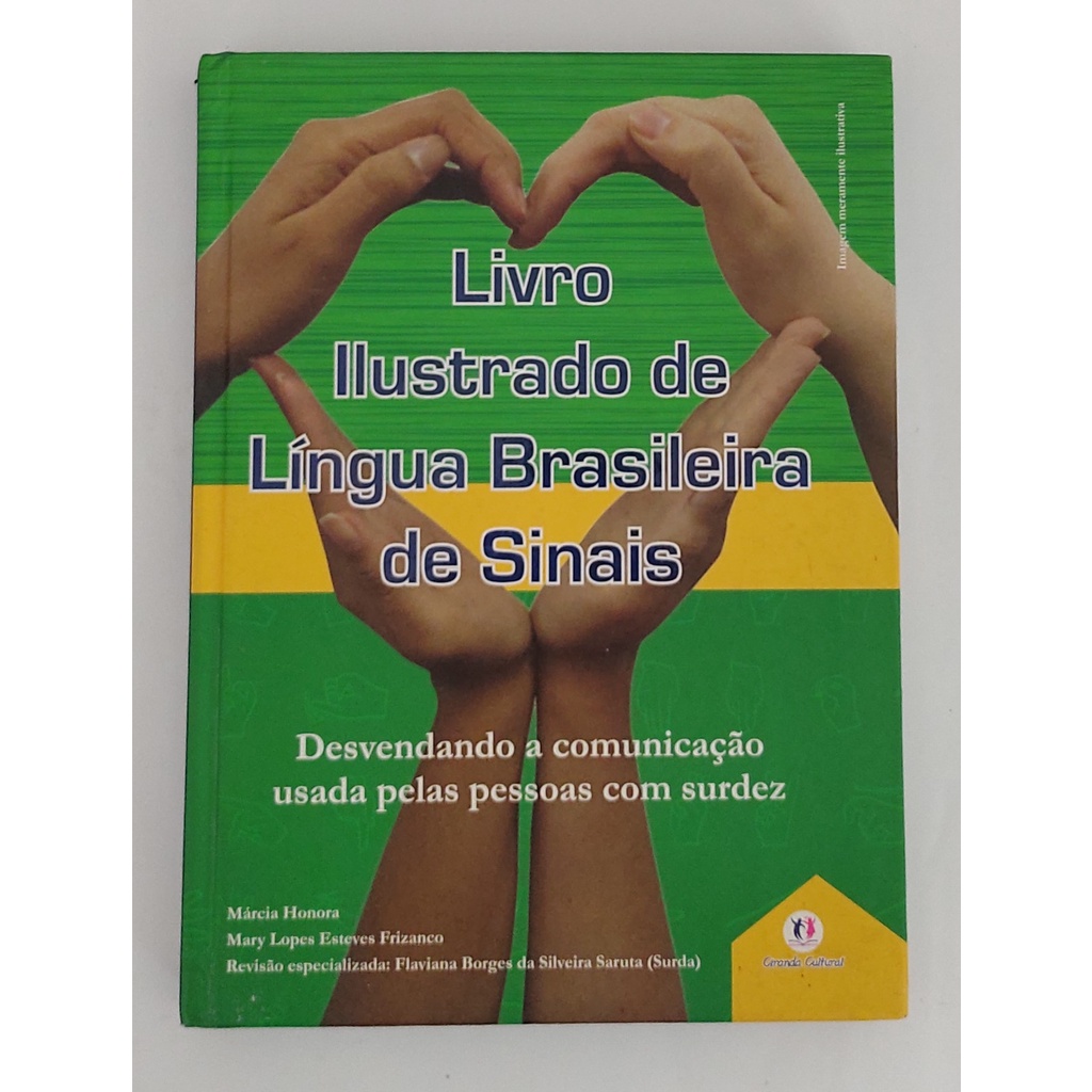 Livro Ilustrado de Língua Brasileira de Sinais | Shopee Brasil