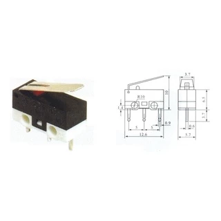 Kit 10 Peças - Interruptor Micro Switch Chave Fim Curso Kw10b