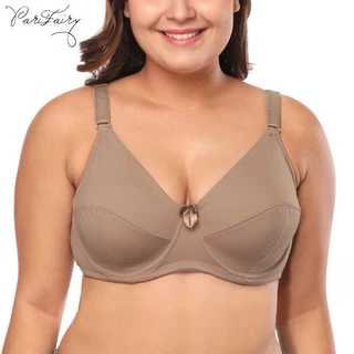 PARIFAIRY sutiã redutor sutiã confortável sutiã plus size reforçado sutian sem bojo 42 44 46 48 50 52-3980