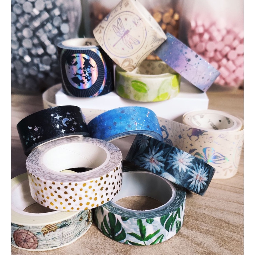 Washi Tape Sortidas! - Ideal para Bullet Journal, Scrapbooking, Art Journal