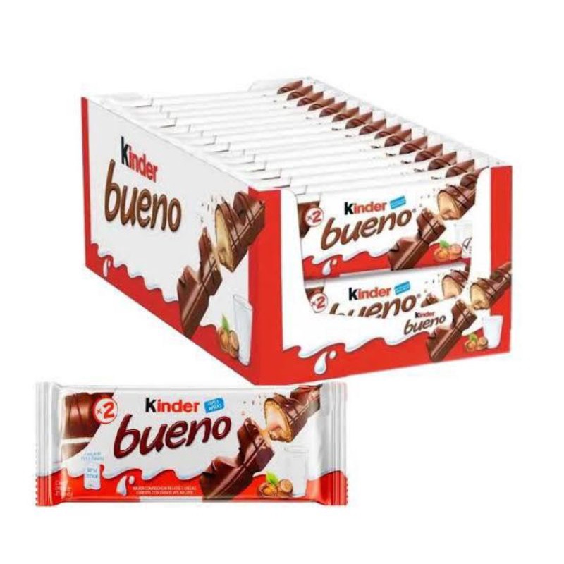 Chocolate Kinder Bueno White 39g - Caixa C/15 Unidades - Ferrero Rocher ...