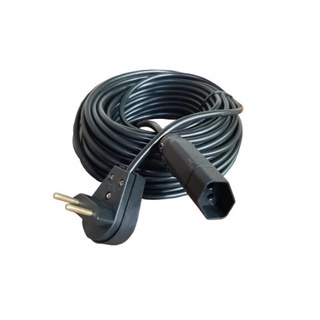 Extensão Elétrica 6 Metros 10/20a Cabo Pp2x2,5mm Plug Reto