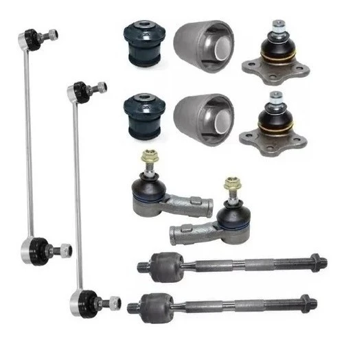 Ecosport Kit Bucha Pivô Terminal Axial Bieleta Fiesta Ecosport