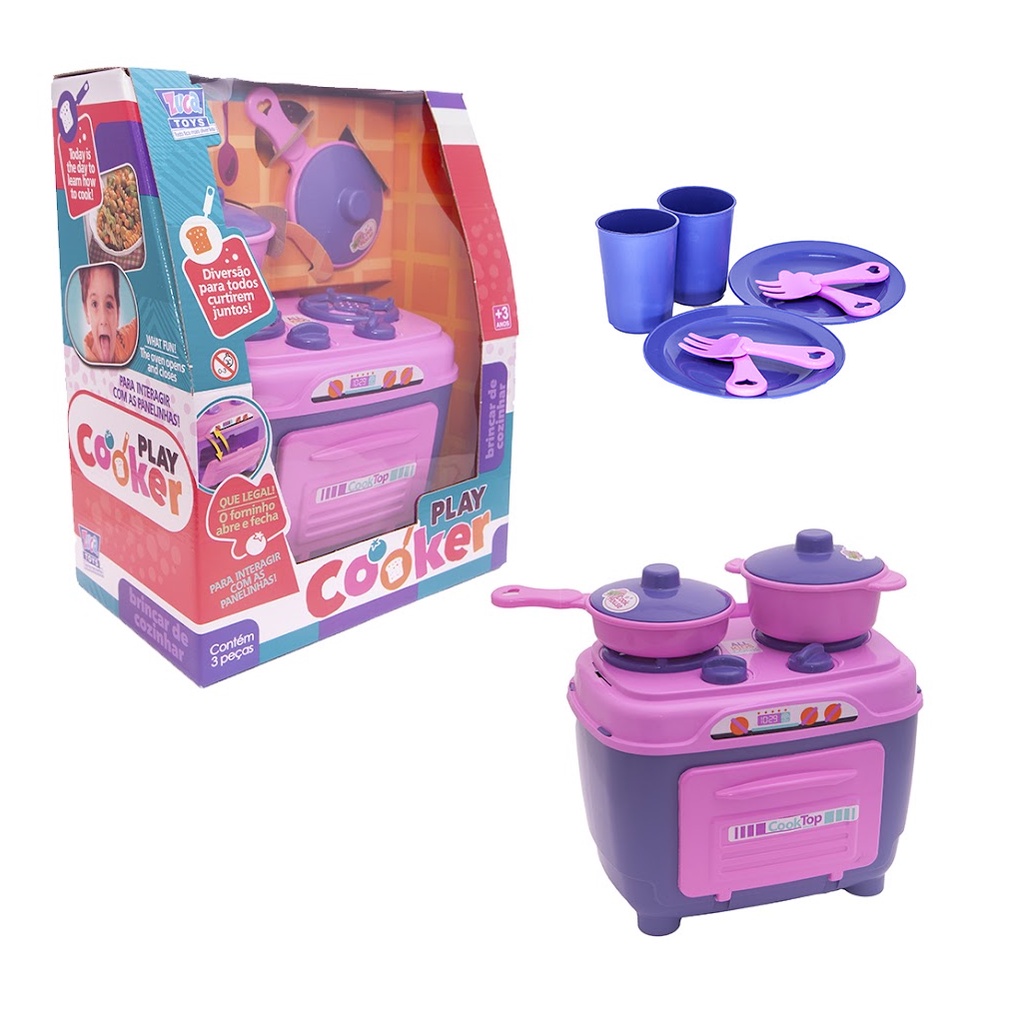 Kit Jantarzinho Panelas Comidas Pratos E Cozinha Completa - Big Star  Brinquedos - Cozinha Infantil / de Brinquedo - Magazine Luiza