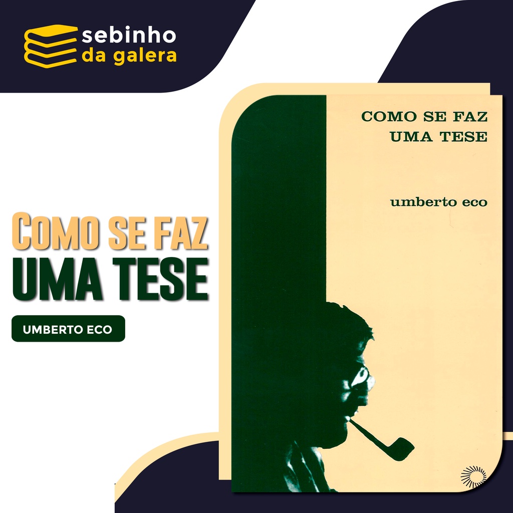 Como se faz uma tese umberto eco shopee brasil