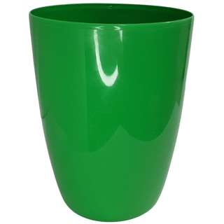 Vaso Cachepot de Mesa Redondo Alto 19x15cm Decorativo 2,7l