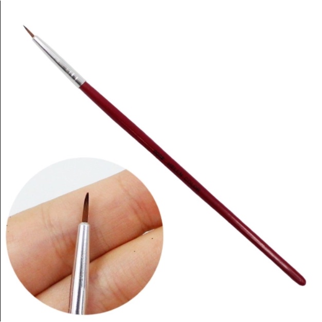 Pincel fino Ultrafino da Helen Color para decoracao 000# roxo | Shopee ...