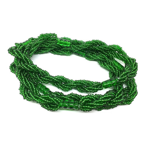 Fio De Conta Guia Brajá Colar Caboclo Oxóssi 7 Firmas 7 Fios