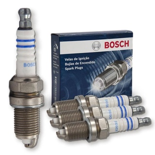 Kit Vela Ignição Fiat Siena G3 1.8 8V Power 07-10 Flex Bosch