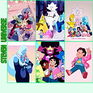 Steven Universo Cartaz Clássico Anime Desenhos Animados Filme