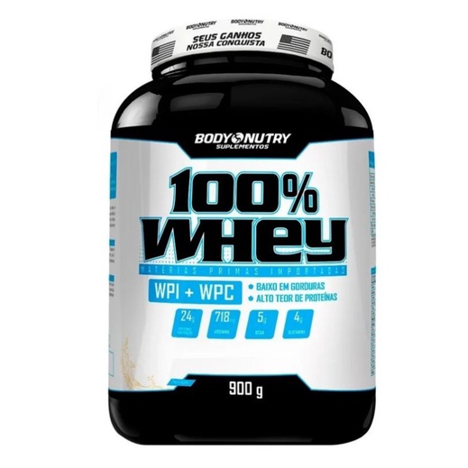 Whey Protein 100% Isolado E Concentrado – 900 G Body Nutry