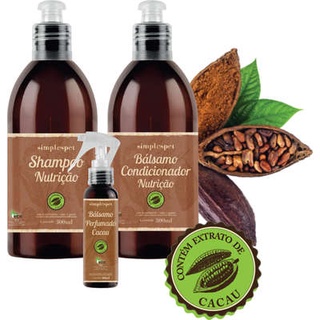Combo 3 unid. Linha Profissional Eco Essência Cacau - Empório Pet