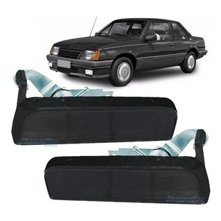Kit Par MaÇAneta Porta Metal Monza Chevette Marajo Preta