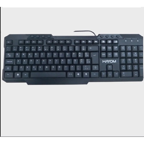 Teclado Usb Multimidia Office Hayom Preto Tc3219 Shopee Brasil 8964