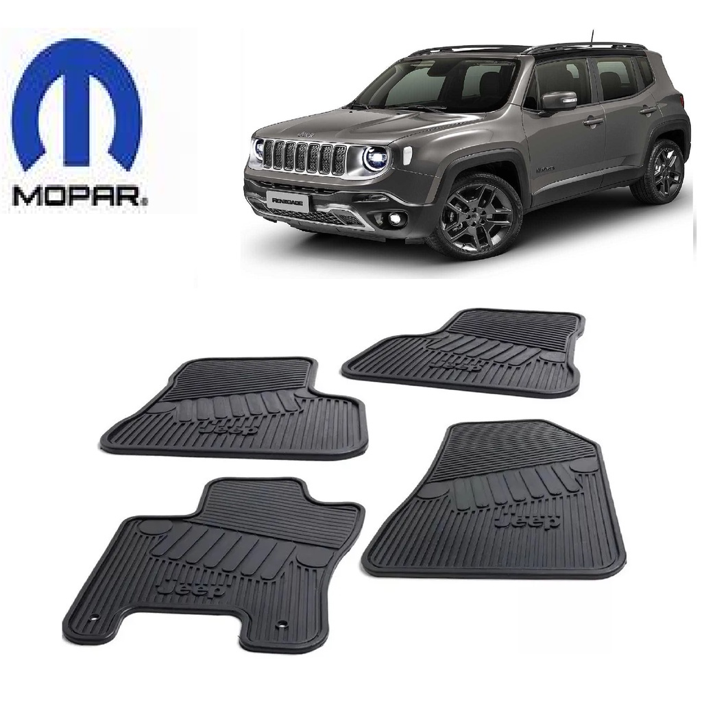 Tapete De Borracha Original Mopar Jeep Renegade T270 2022 | Shopee Brasil