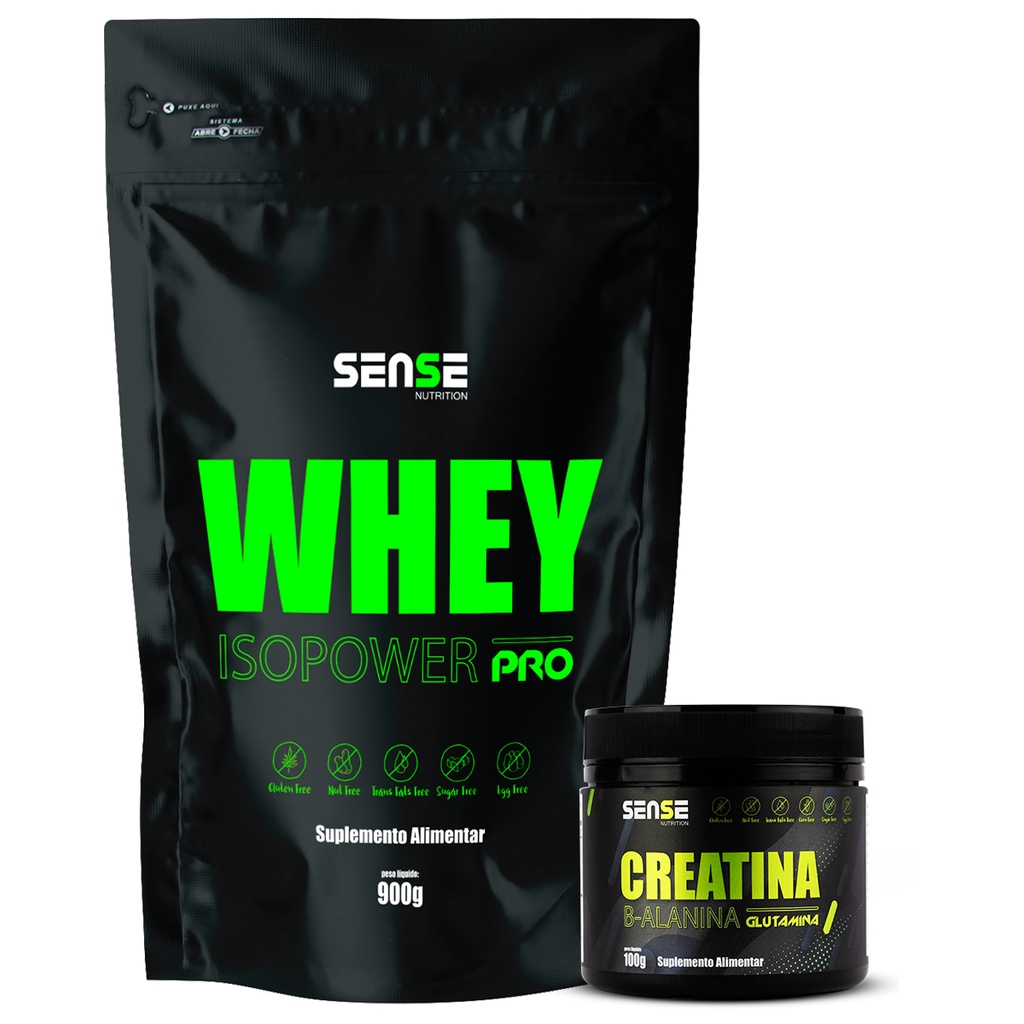 Whey Protein 900g + Creatina